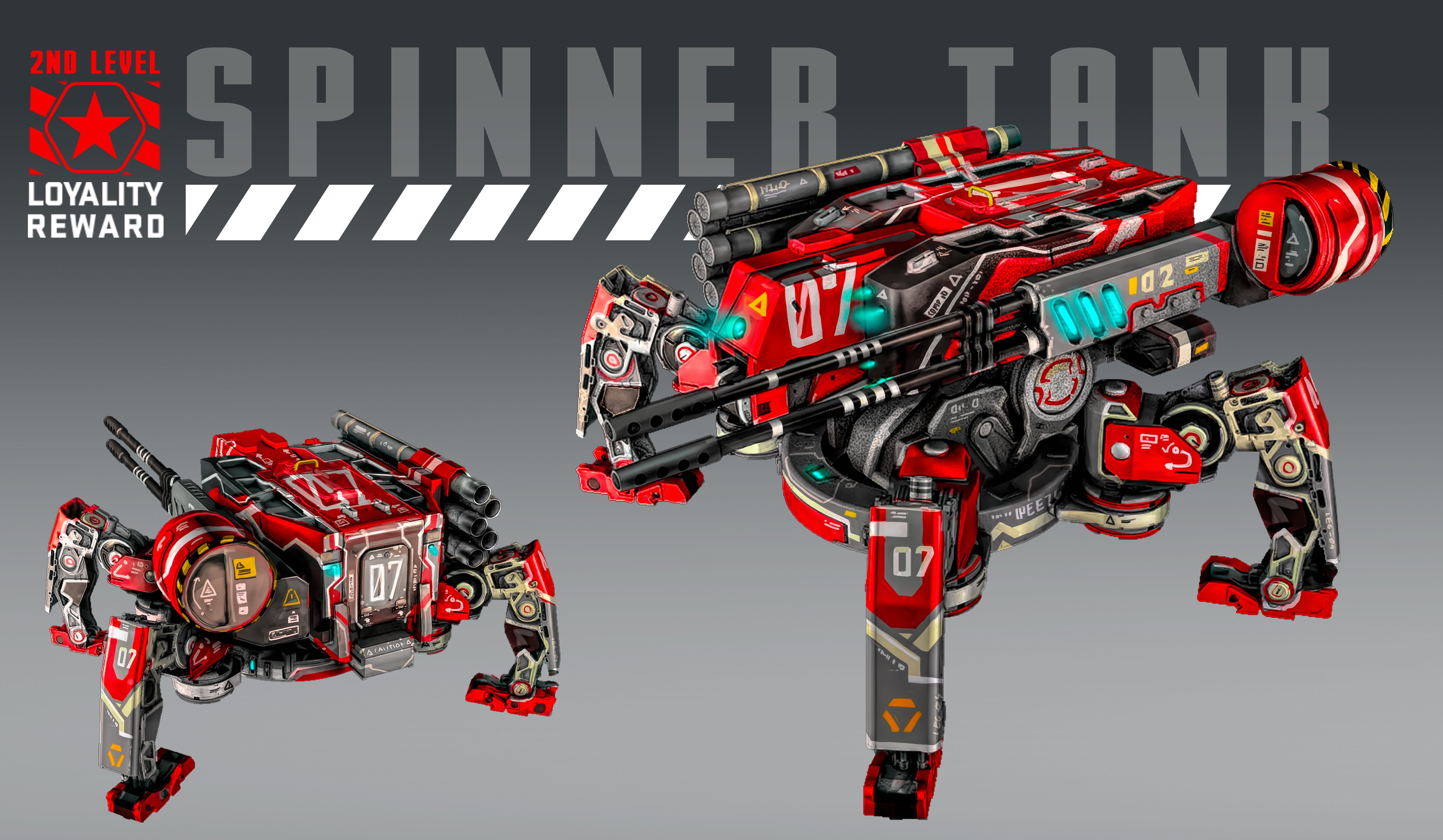 Spinner Tank - Bonus Model Unit 9