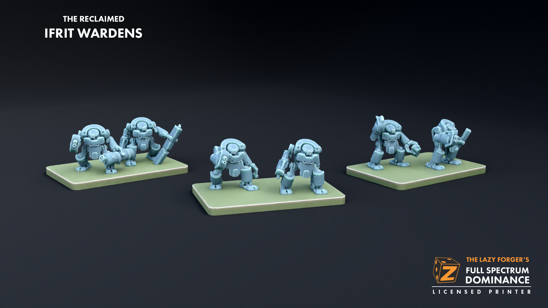 Keystone Assembly - 60pt Warband Army - The Reclaimed The Lazy Forger