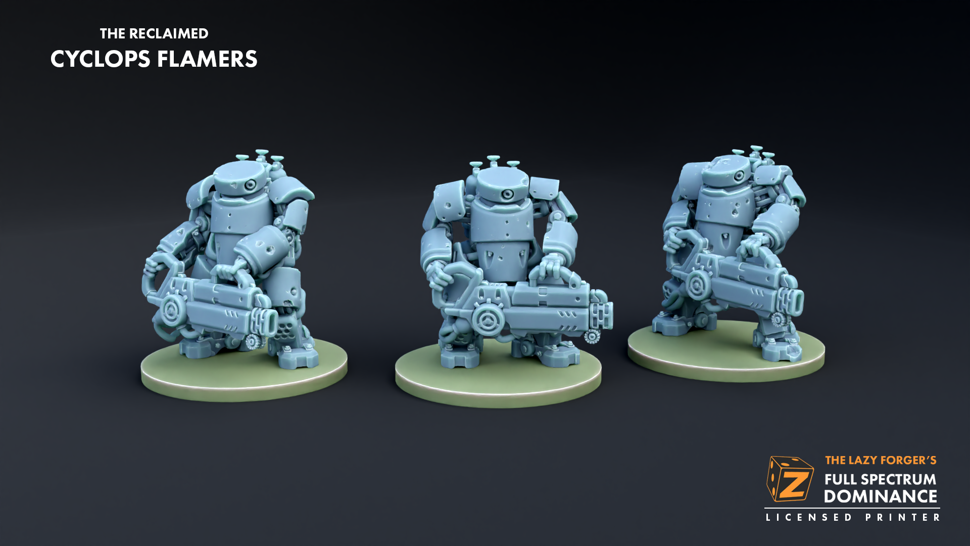 Streamlined Output - 60pt Warband Army - The Reclaimed The Lazy Forger