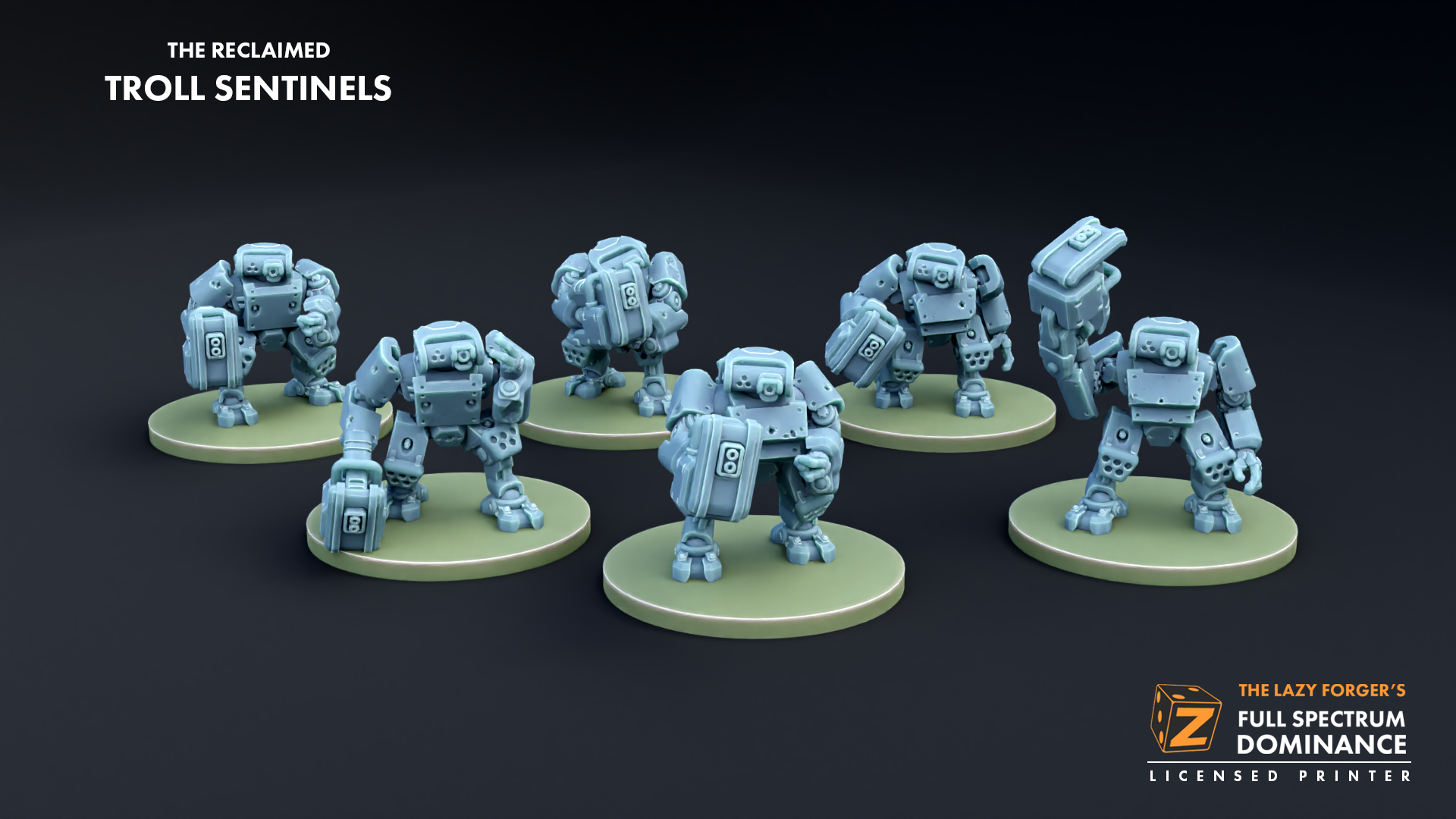 Streamlined Output - 60pt Warband Army - The Reclaimed The Lazy Forger