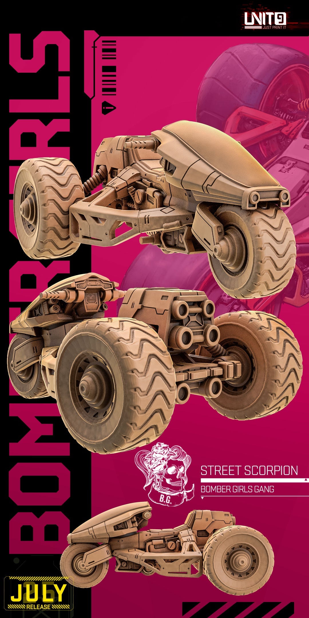 Street Scorpion - Bomber Girls 2025 (JULY 2025) Unit 9