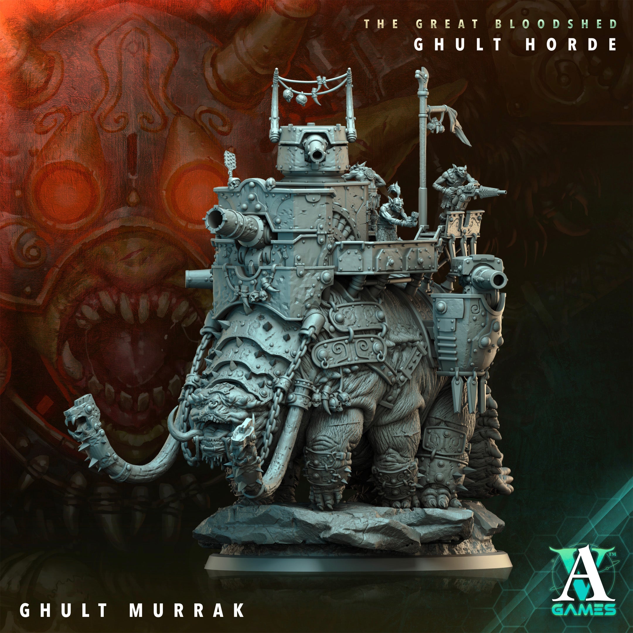 Ghult Murrak - Ghult Orcs Archvillain Games