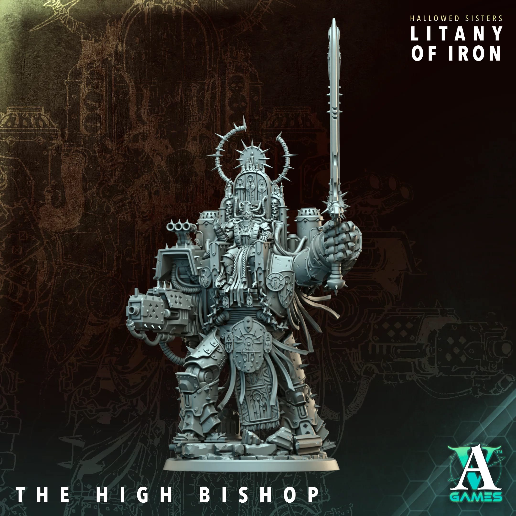 The High Bishop - Astral Crusaders & Hallowed Sisters Archvillain Games
