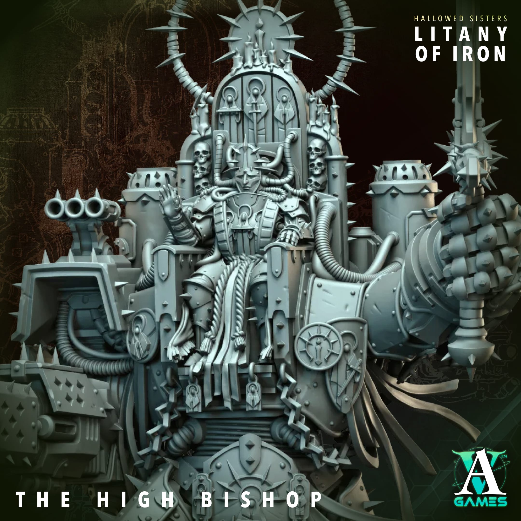 The High Bishop - Astral Crusaders & Hallowed Sisters Archvillain Games