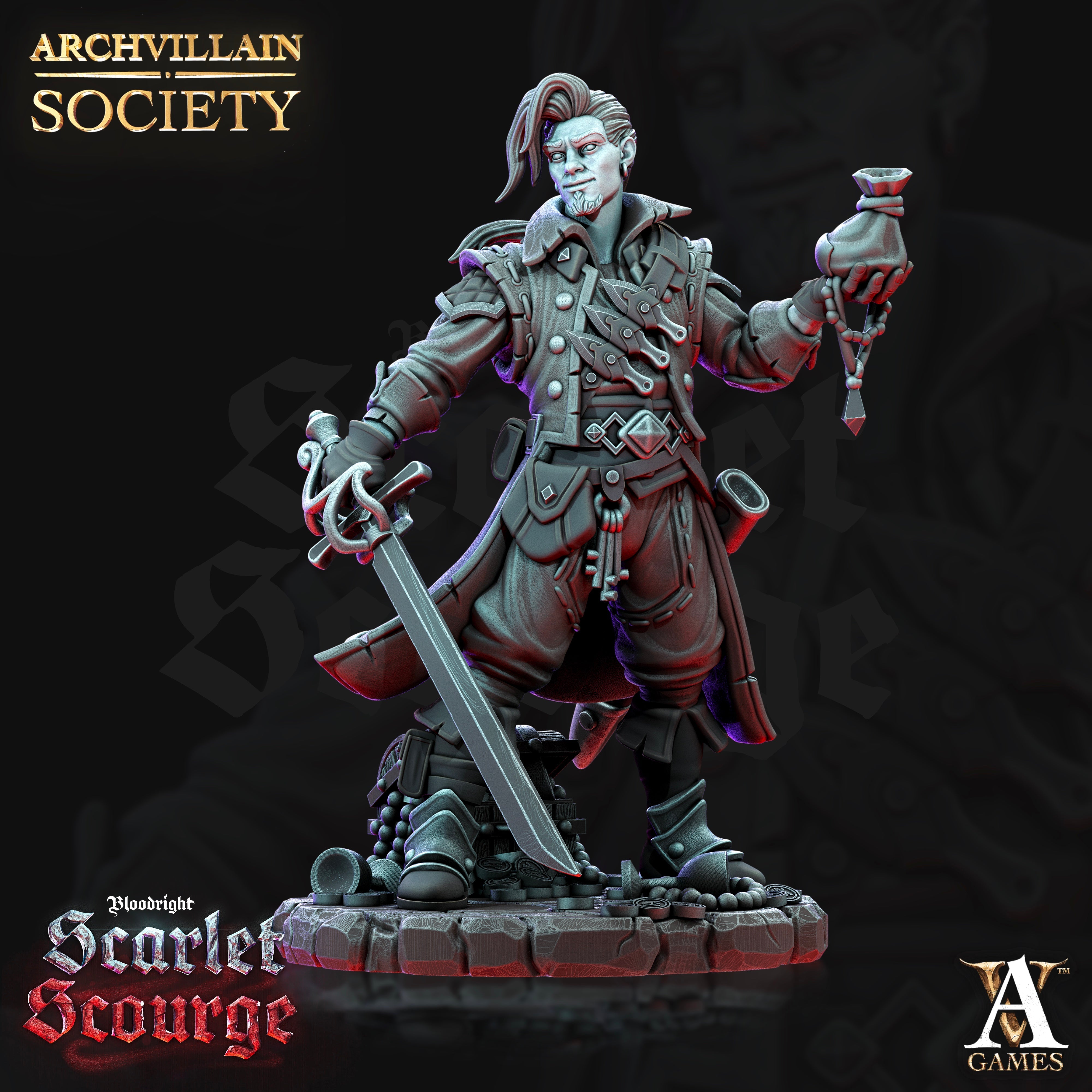 Tristan Kamlon - Bloodright Vampires Archvillain Games