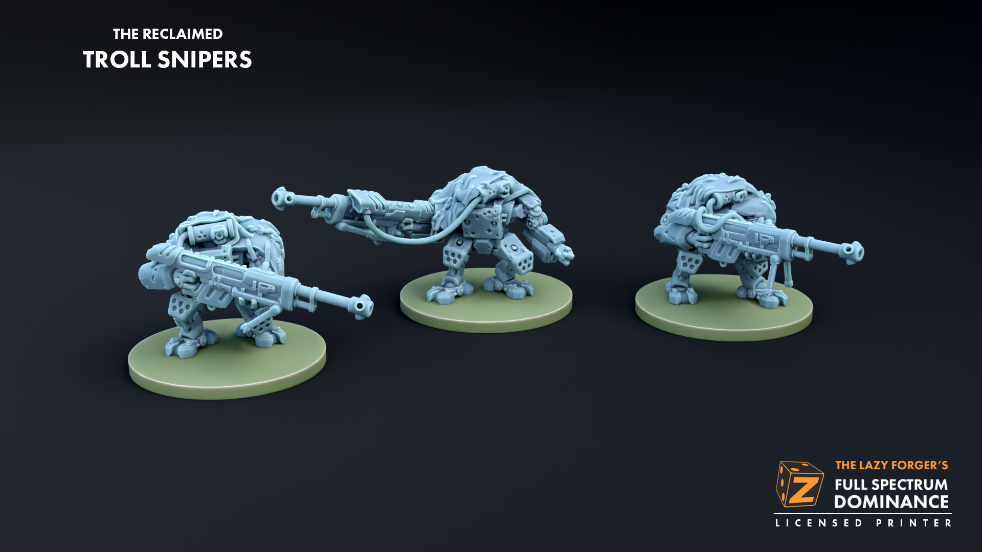 Troll Snipers (3) - The Reclaimed The Lazy Forger