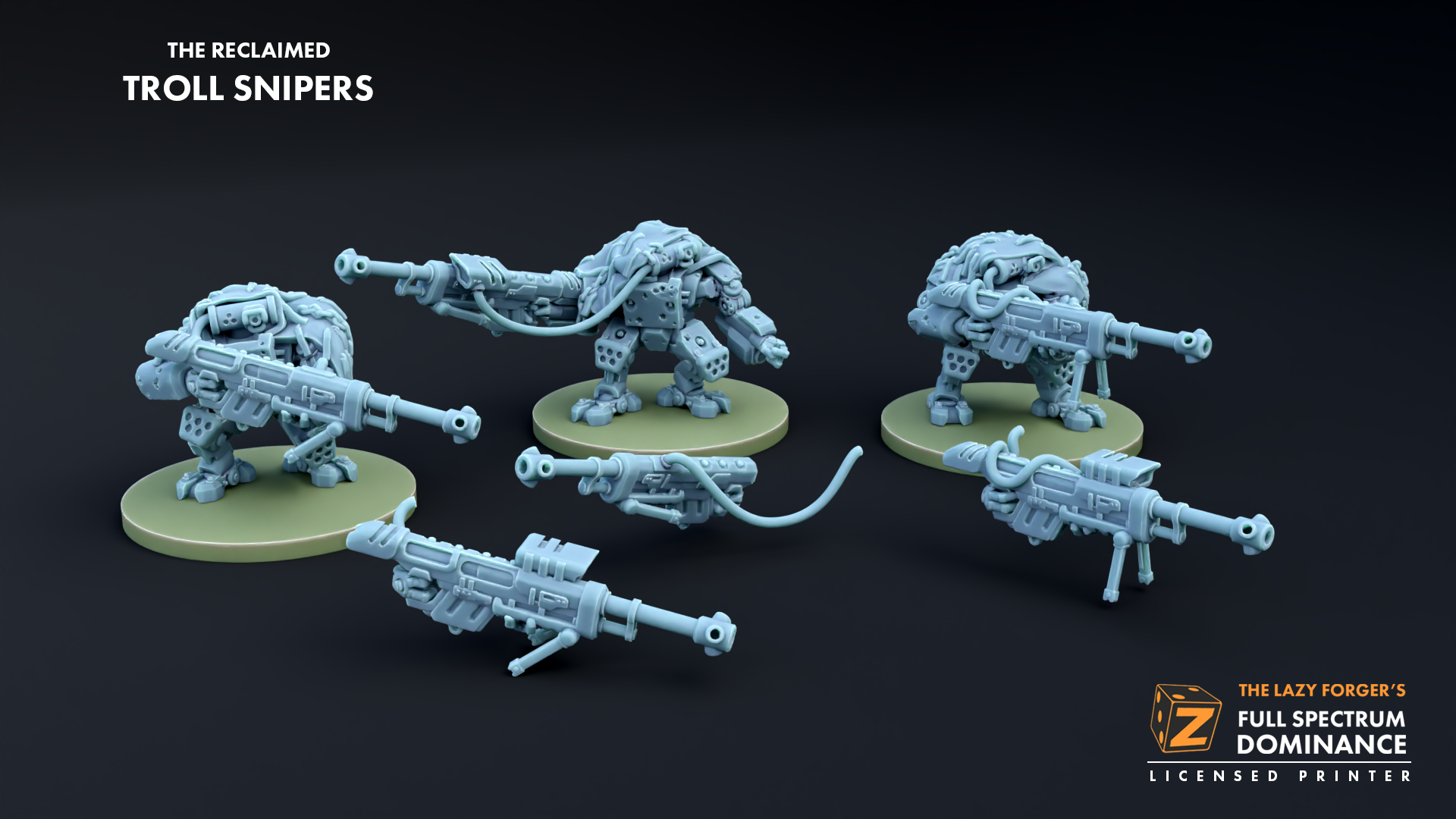 Troll Snipers (3) - The Reclaimed The Lazy Forger