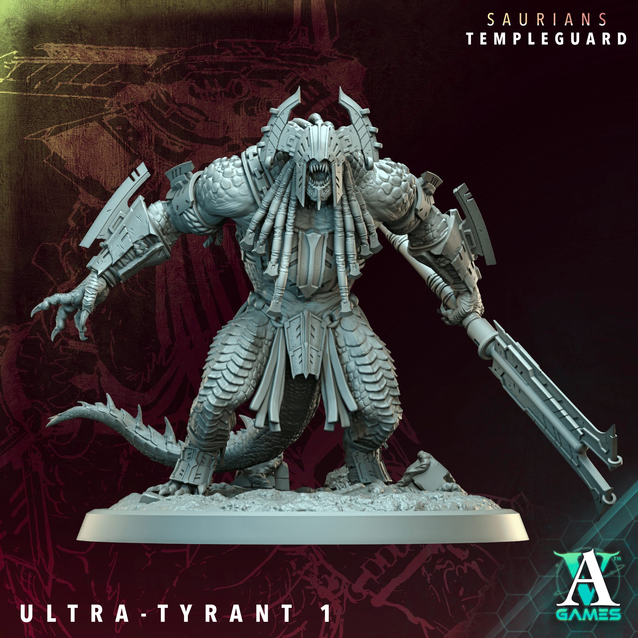 Ultra Tyrants - Saurians Archvillain Games