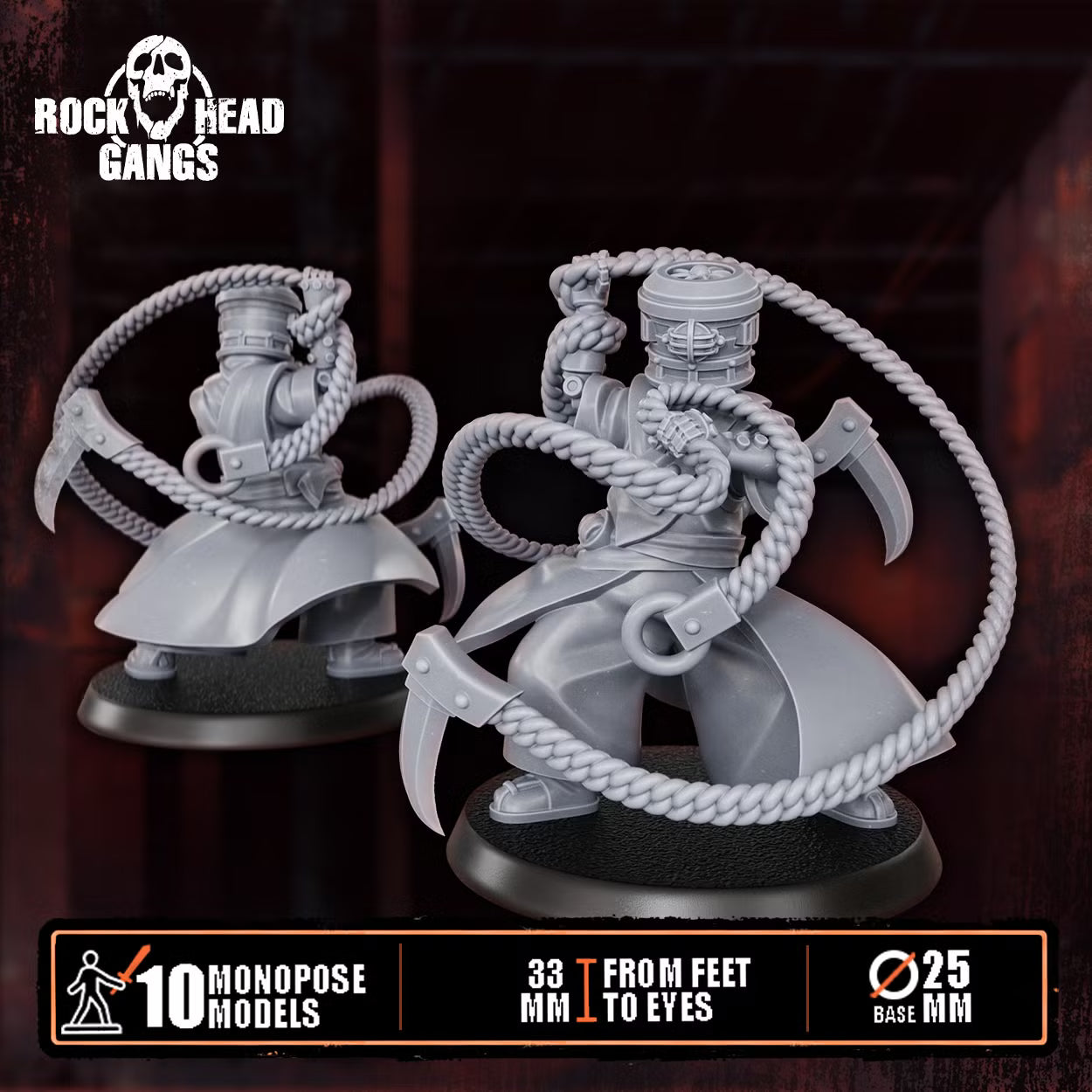 Voidmonks of Delak Squad - Preassembled DakkaDakka