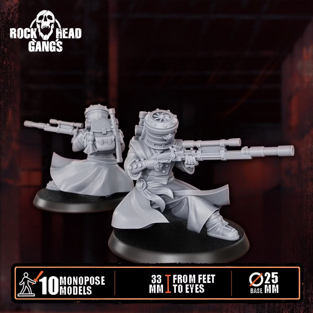 Voidmonks of Delak Squad - Preassembled DakkaDakka