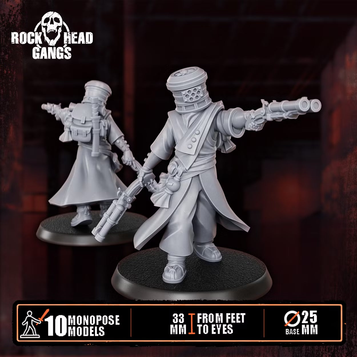 Voidmonks of Delak Squad - Preassembled DakkaDakka