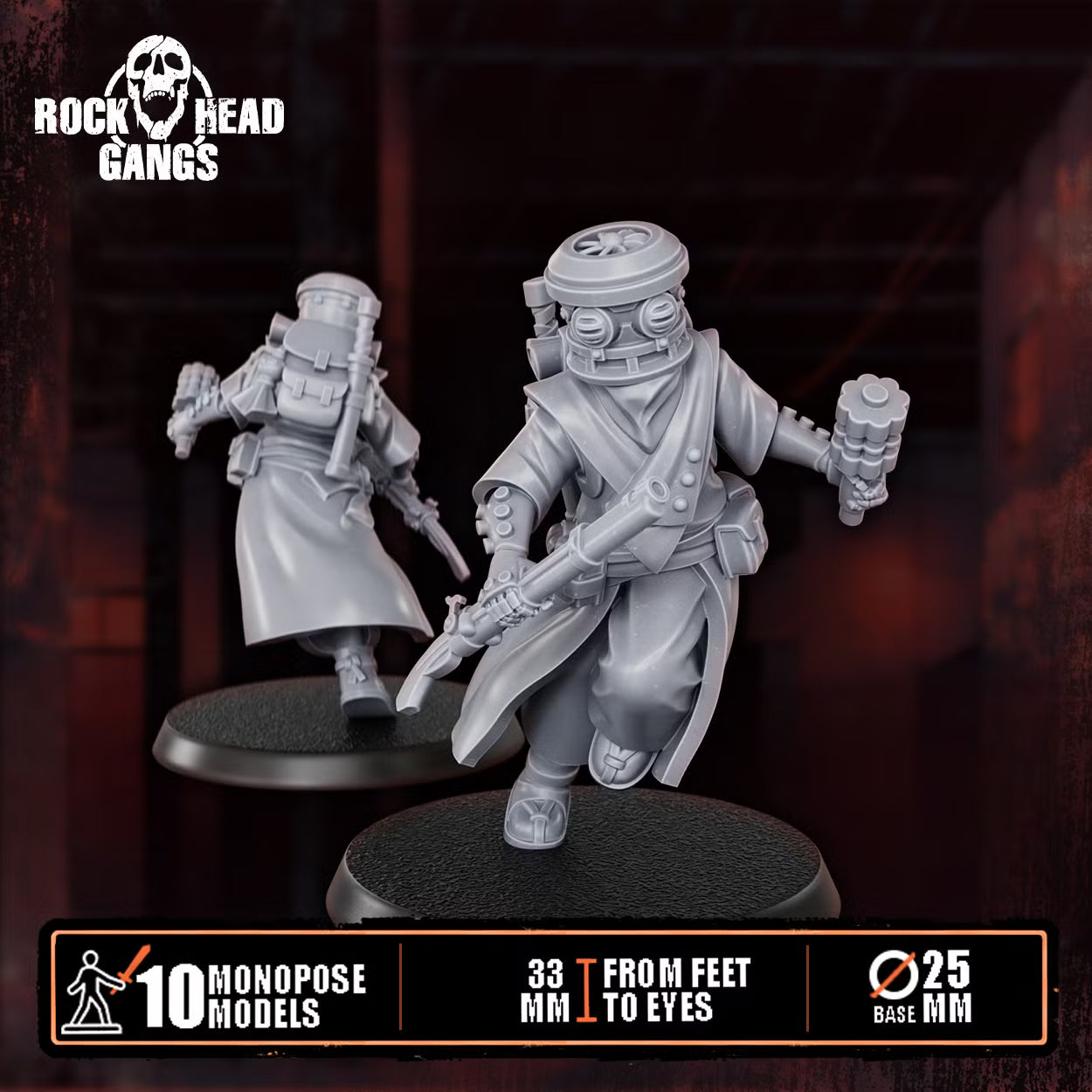 Voidmonks of Delak Squad - Preassembled DakkaDakka