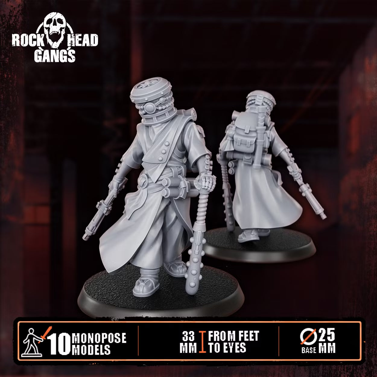 Voidmonks of Delak Squad - Preassembled DakkaDakka