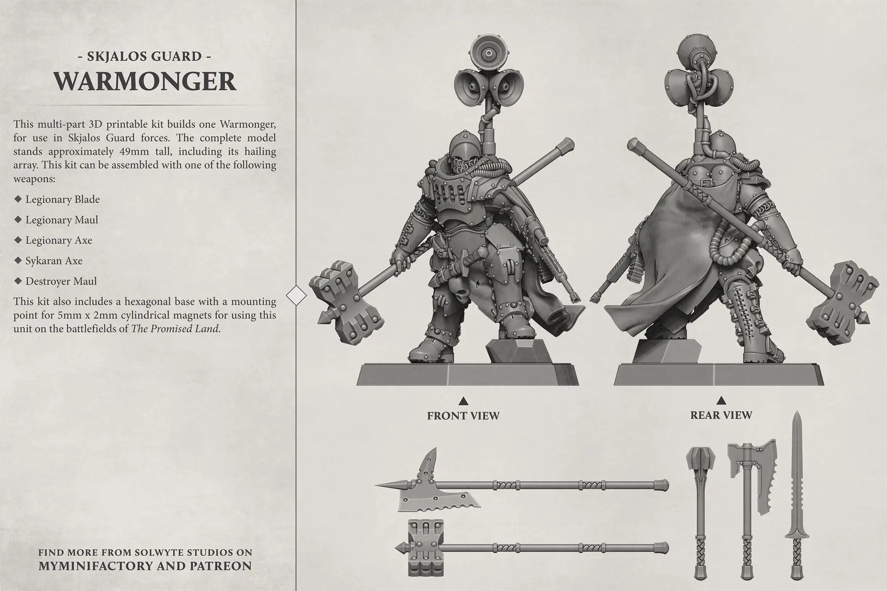 Warmonger - The Promised Land (Copy) Solwyte Studios