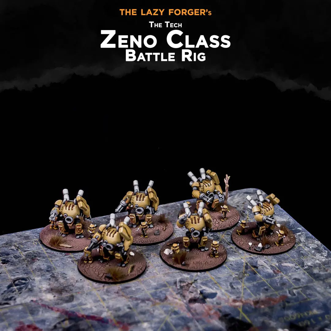 Zeno Class Battle Rig  (6-pack) The Lazy Forger